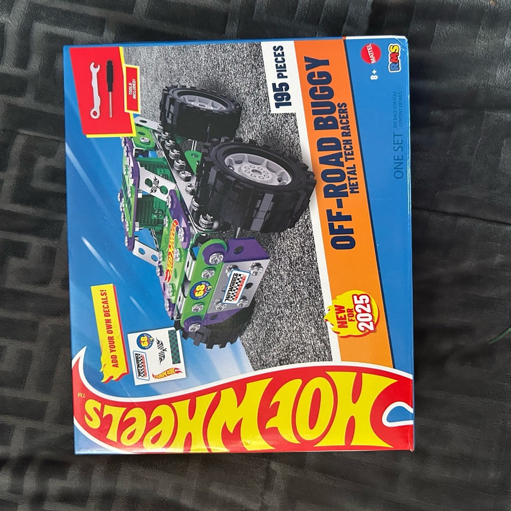 Mattel Hot Wheels Off-Road Buggy Set - Green and Blue